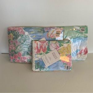 Atelier Martex Monet’s Lilies multicolor twin sheet set complete